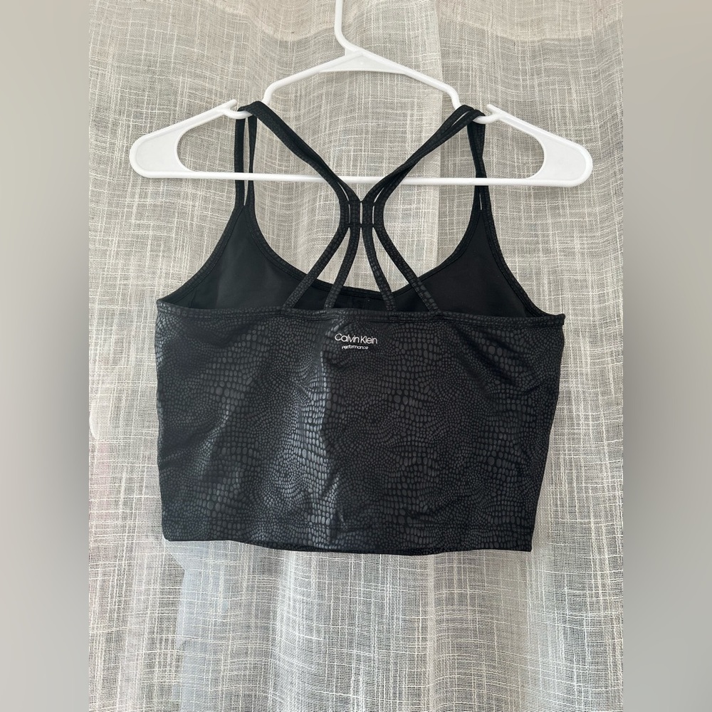 CALVIN KLEIN Performance Snake Print Tank Top